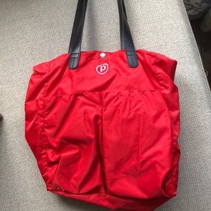 Red Pure Barre bag
